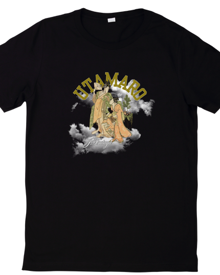 Tsutaya &amp; Utamaro Series Part 2 (7) T-shirt Ukiyo-e Unisex Japanese print Japanese pattern Japan Souvenir Foreigner