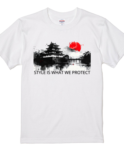 Japanese castles T-Shirt (107) "SAMURAI" Tee