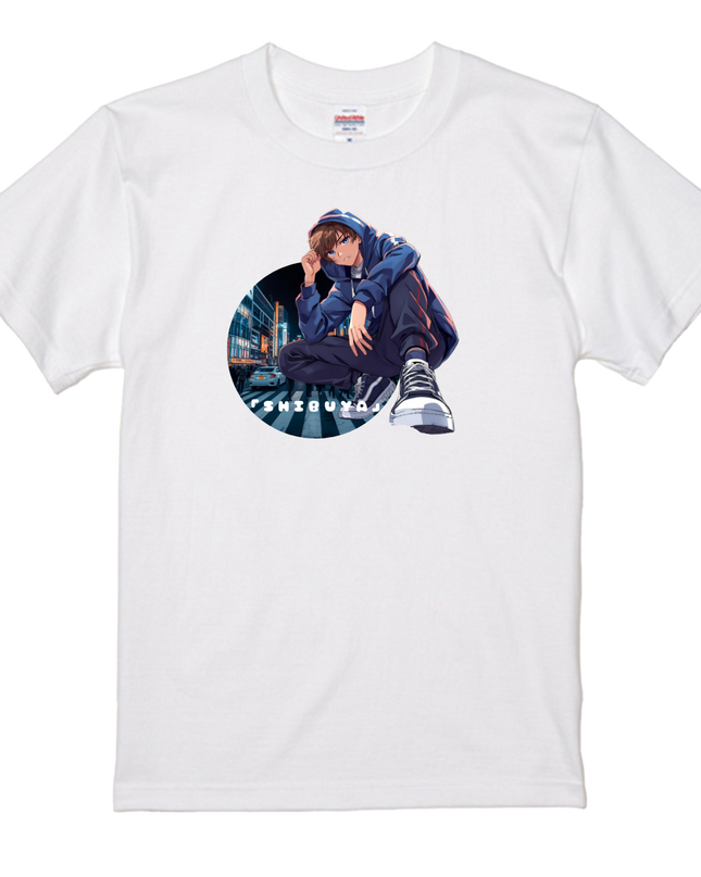 Anime & Tourist spots T-shirt (4) cotton Novelty Gift Ideas street art Japanese words Tee