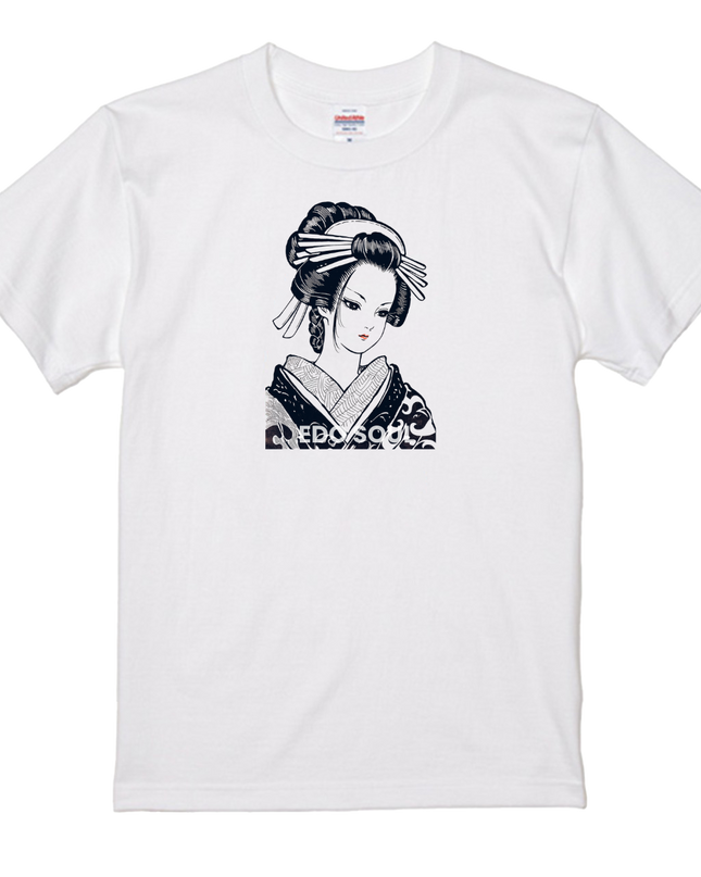 Thirty-six Beautiful Women T-shirts, Ukiyo-e print, Japanese style, Japanese pattern, Japanese souvenir, Mizuno Toshikata, Geisha t-shirt