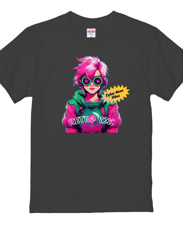 Retro Y2K Design T-shirt (4) cotton Novelty Gift Ideas glitch effects street art Tee