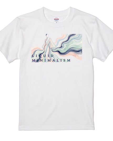 Liquid Minimalism T-Shirt (107) Fluid art Tee