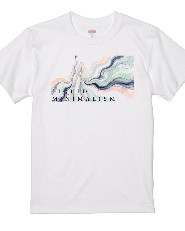 Liquid Minimalism T-Shirt (107) Fluid art Tee