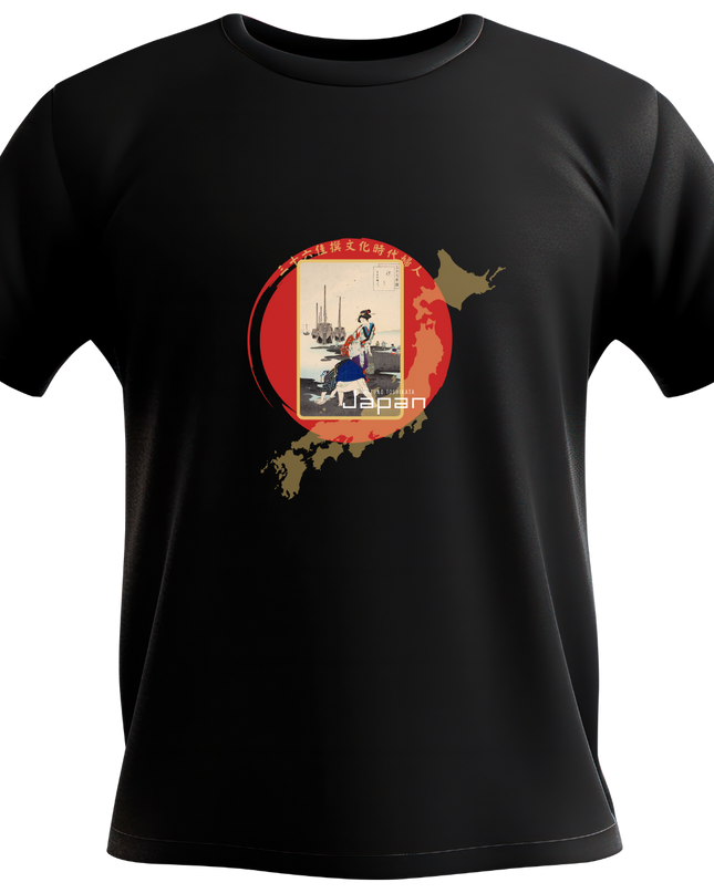 Mizuno Toshikata's Thirty-six Great Selections (4) T-shirt Ukiyo-e Unisex Japanese print Japanese pattern Japan Souvenir Foreigner