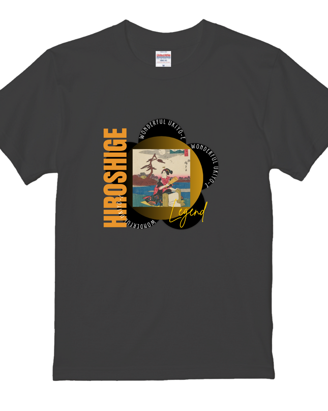 Famous Places Paintings by Hiroshige (4) T-shirts, Mitate-e, Nishiki-e, Ukiyo-e, Japanese prints, Japanese, Japanese patterns, Japanese art, souvenirs, foreigners