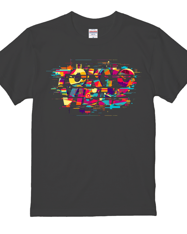 Typography T-shirt (8) Tokyo ViBes cotton Novelty Gift Ideas street art Tee