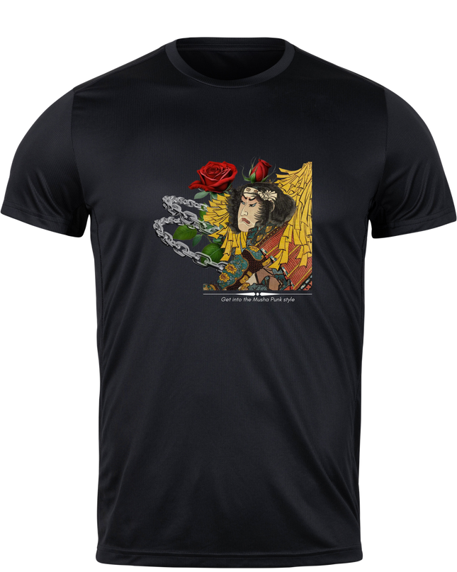 Musha Punk (8) T-shirt Ukiyo-e Japanese print Edo period art Japanese culture Woodblock print Souvenir Musya T-shirt