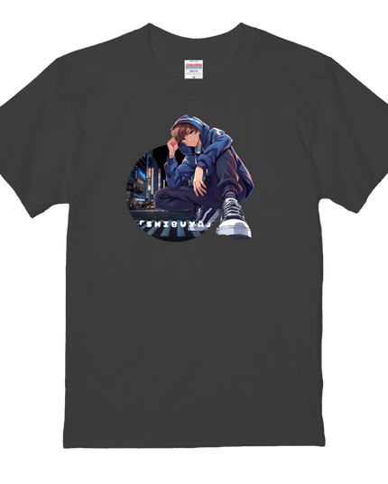 Anime & Tourist spots T-shirt (4) cotton Novelty Gift Ideas street art Japanese words Tee