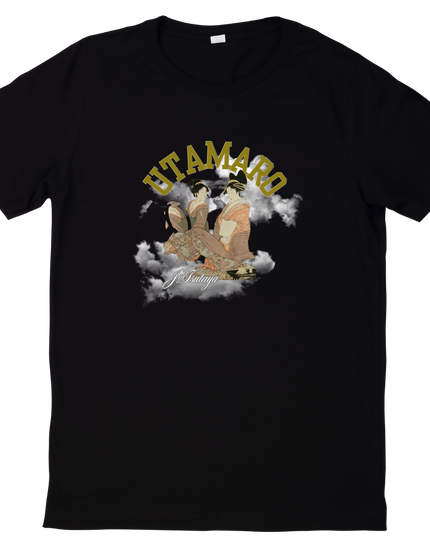 Tsutaya &amp; Utamaro Series Part 2 (8) T-shirt Ukiyo-e Unisex Japanese print Japanese pattern Japan Souvenir Foreigner