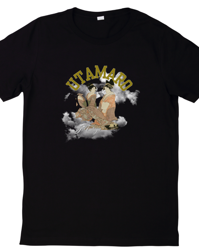 Tsutaya &amp; Utamaro Series Part 2 (8) T-shirt Ukiyo-e Unisex Japanese print Japanese pattern Japan Souvenir Foreigner