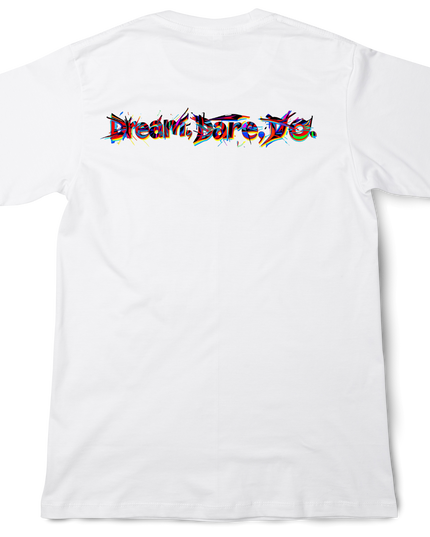 Typography T-shirt  (4) Back print cotton Novelty Gift Ideas street art Tee