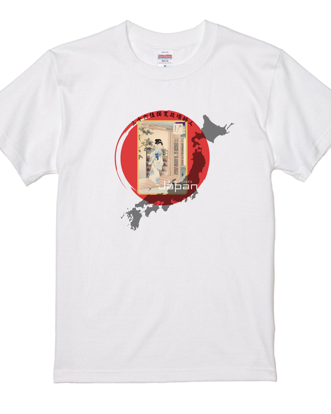 Mizuno Toshikata's Thirty-six Great Selections (5) T-shirt Ukiyo-e Unisex Japanese print Japanese pattern Japan Souvenir Foreigner