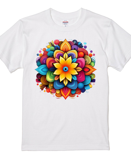 Maximalism × Colorful Pattern Design T-shirt (5) cotton Novelty Gift Ideas street art Tee