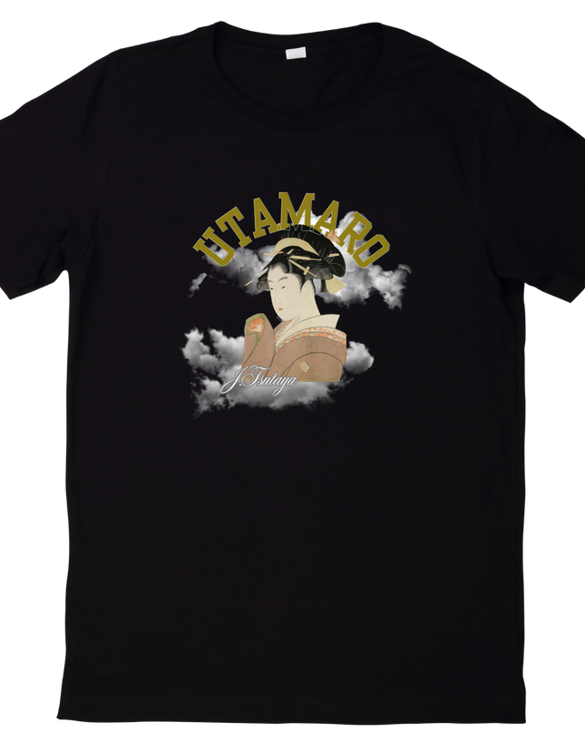 Tsutaya &amp; Utamaro Series Part 2 (9) T-shirt Ukiyo-e Unisex Japanese print Japanese pattern Japan Souvenir Foreigner