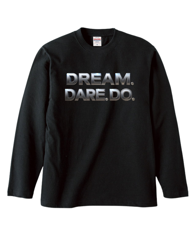 Cool English phrases T-Shirt (105) Long-sleeved Tee without ribbed cuff