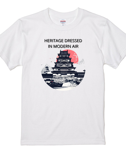 Japanese castles T-Shirt (109) "SAMURAI" Tee