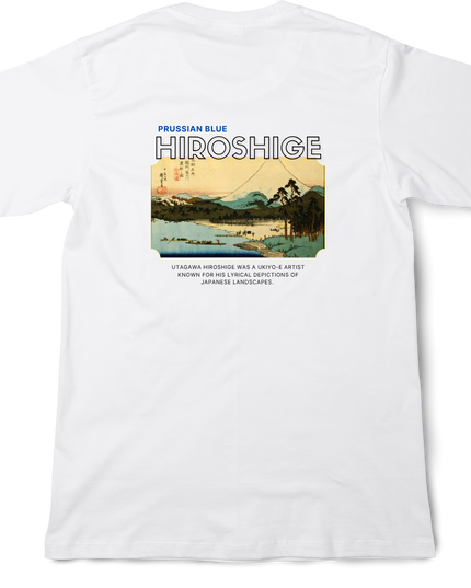 Hiroshige Blue (5) T-shirt Utagawa Hiroshige Mitate-e Nishiki-e Ukiyo-e Japanese print Japanese pattern Japanese art souvenir