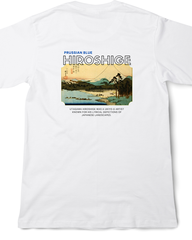 Hiroshige Blue (5) T-shirt Utagawa Hiroshige Mitate-e Nishiki-e Ukiyo-e Japanese print Japanese pattern Japanese art souvenir