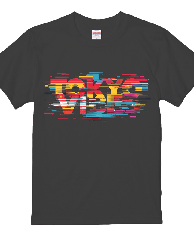Typography T-shirt (9) Tokyo ViBes cotton Novelty Gift Ideas street art Tee