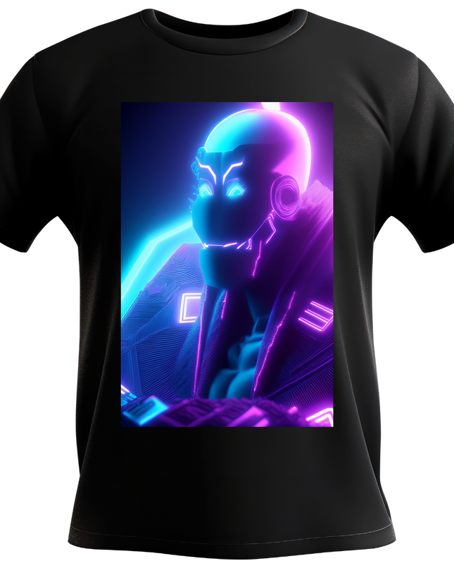 Cyberpunk Toshusai Sharaku_Ebizo T-shirt Ukiyo-e Unisex Japanese print Japanese pattern Japan Souvenir Foreigner